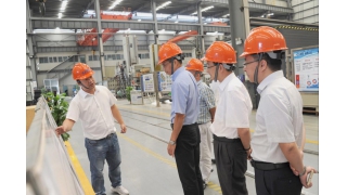 浙江省發(fā)改委副巡視員謝曉波一行調(diào)研暢爾