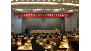 浙江省推進(jìn)現(xiàn)代裝備制造業(yè)發(fā)展工作電視電話會(huì)議召開