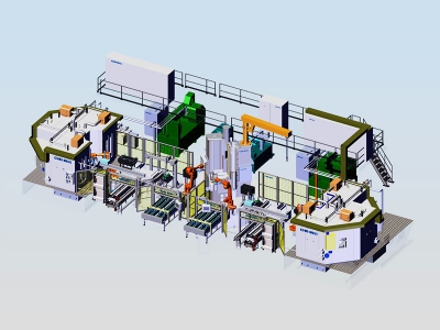 汽車(chē)支架自動(dòng)化超級(jí)生產(chǎn)線 SBPL系列