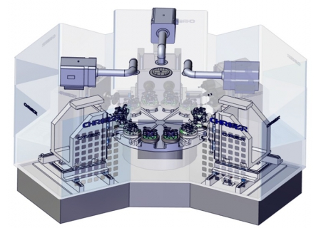 六工位數(shù)控銑削機(jī)床HK720系列
